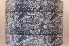 Lampshade Seashore Design - Denim