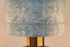 Lampshade Seashore Design - Duck Egg Blue