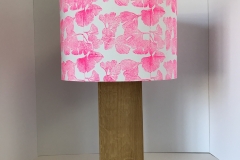 Lampshade Ginkgo Design - Glow Pink (Permaset)
